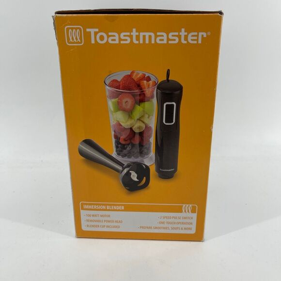 Toastmaster Immersion Blender TM-202IB | New Hand Blender with 25oz Blending Cup - Picture 7 of 12